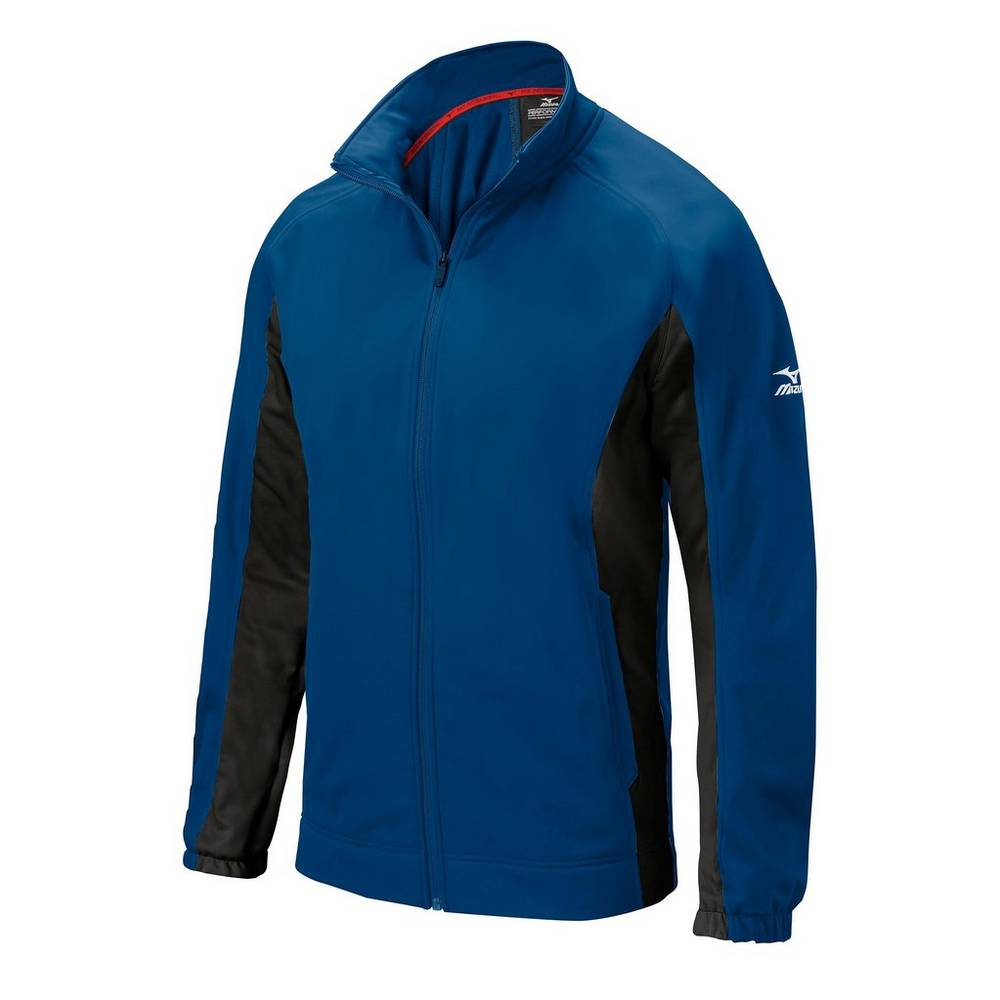 Mizuno Pro Thermal Pro Férfi Jacke Sötétkék/Fekete LWF165408